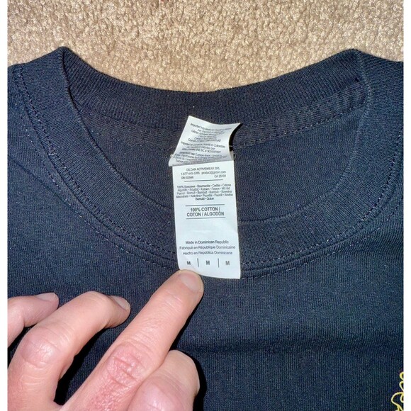 Jake Miller Hit and Run Tour MMXVIII Black Rose Graphic Tee - Unisex Medium - Picture 10 of 10